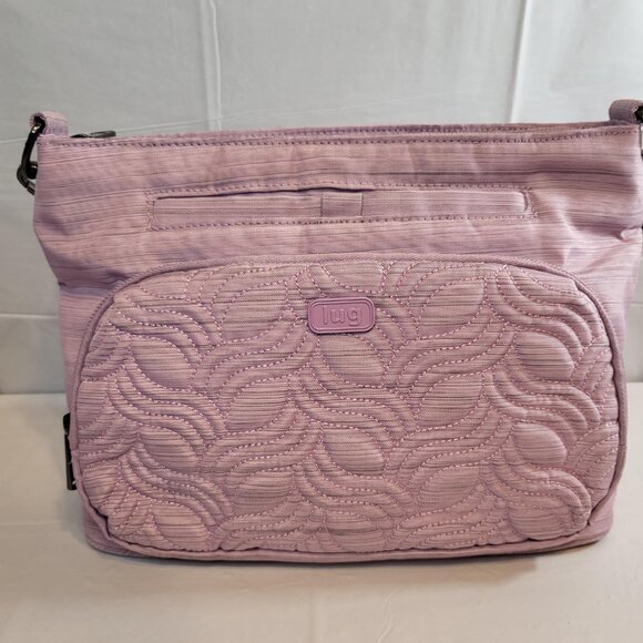 lug Handbags - Lug Samba Shoulder Purse Lilac